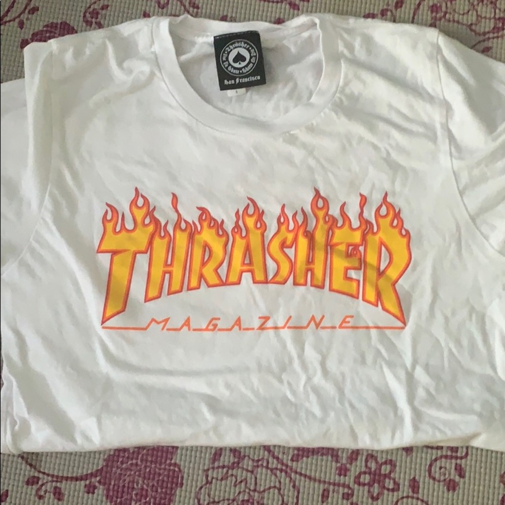 thrasher t-shirt